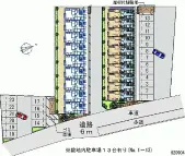 ★手数料０円★久留米市御井町　月極駐車場（LP）